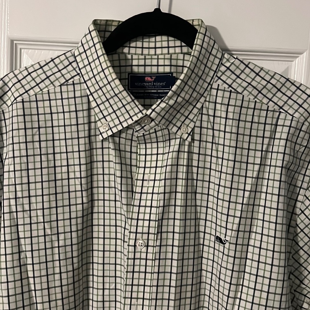 Vineyard Vines Classic Fit Whale Shirt XL